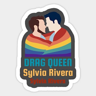 pride drug queen Sylvia Rivero Sticker